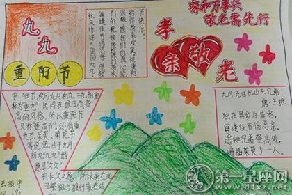 重阳节手抄报图片大全
