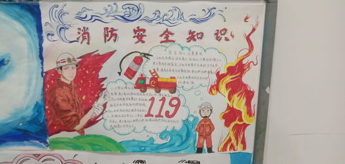 消防安全知识手抄报大学