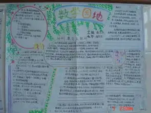 数学手抄报
