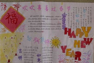 新年手抄报内容一段话