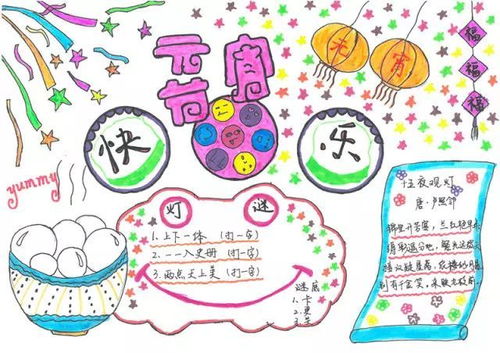 元宵节手抄报精选文字素材手工制作灯笼丨绝佳素材