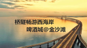 海底隧道胶州湾大桥青岛葡萄酒博物馆黄岛金沙滩飞洋游艇码头一日游