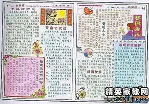 初中庆元宵黑板报