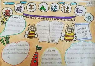 友谊里小学护航青春与法同行手抄报比赛获奖作品集锦