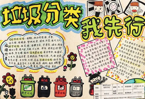 潍坊市中小学生生活垃圾分类手抄报大赛结果公布
