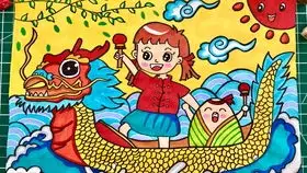 2021新款端午节手抄报简单漂亮,轻松学会