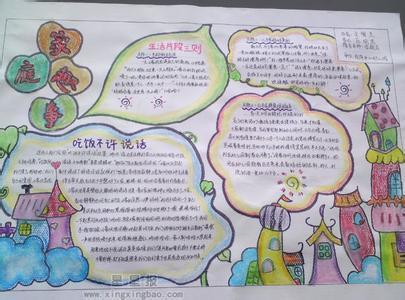 新学期新打算手抄报