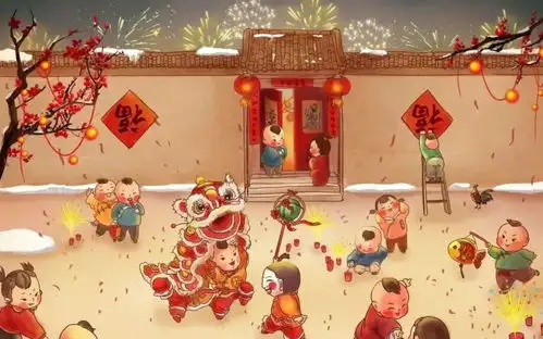 10首除夕诗词,诗意迎新春,与旧的一年告别