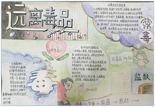 揭阳空港经济区无毒青春健康生活青少年禁毒手抄报大赛获奖作品公布