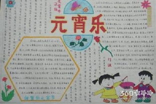 元宵节手抄报内容大全作品介绍