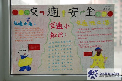 我们校每位在校生要做交通安全的手抄报,怎么做啊,急明天就要