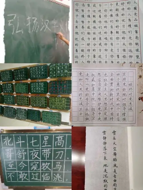 亳州学院音乐系开展书写经典,传承文明活动