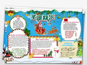 圣诞节英语小报圣诞节平安夜手抄报电子小报图片素材worddoc模板下载169.34mb圣诞节手抄报大全节日手抄报