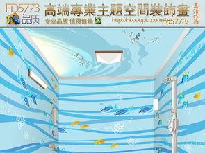 卡通海底世界热带鱼卫浴主题空间背景墙图片设计素材高清模板下载66.42mb卫浴主题背景墙大全