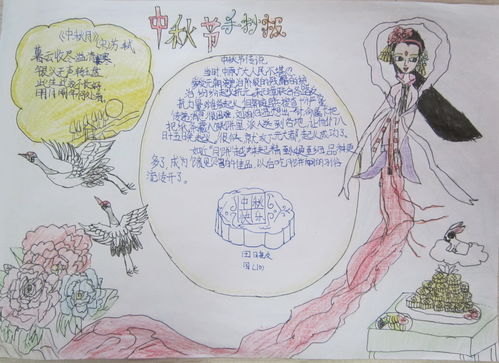 中秋节手抄报图片2