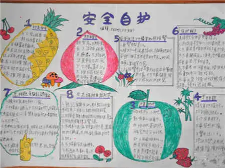 安全教育手抄报遇到蜂窝别乱捅
