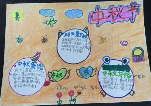 中秋节手抄报简单2