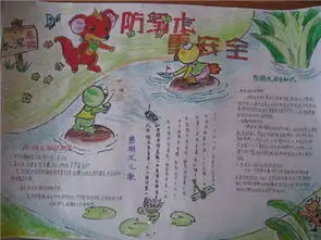 防溺水手抄报游泳安全要点