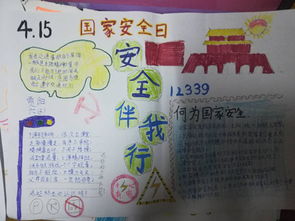西峡县阳城小学开展国家安全日为主题的手抄报评比活动