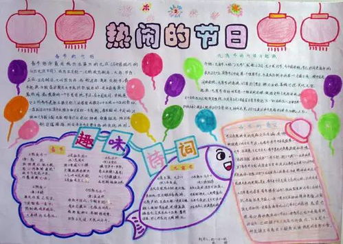 元宵节手抄报简笔画步骤古诗