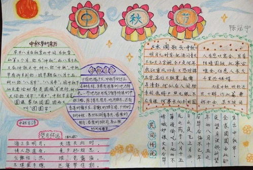 中秋佳节把这些知识和故事讲给孩子吧附手抄报模板好词好句好段好诗范文
