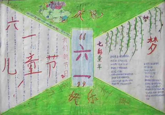 六一儿童节手抄报非同寻常的六一儿童节