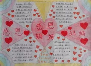 2019母亲节手抄报贺卡,送给妈妈和孩子祝妈妈们永远美丽