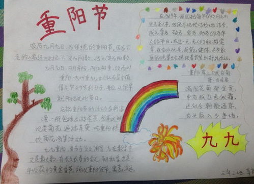 重阳节手抄报内容