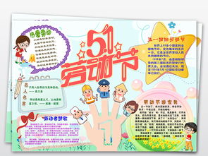 ps五一劳动节小报手抄报51爱劳动手抄电子小报模板图片素材psd下载115.81mb语文手抄报大全学科手抄报