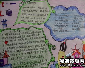 六一手抄报内容