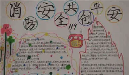 消防安全手抄报资料人员伤亡