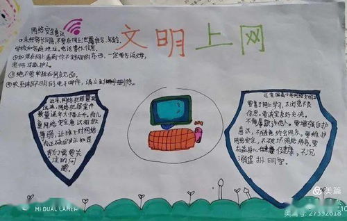 网络安全手抄报