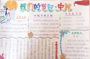 中秋节手抄报的内容