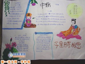 中秋节手抄报兔儿爷的起源