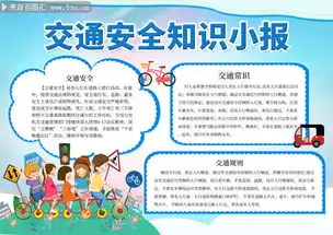 交通安全知识宣传手抄报