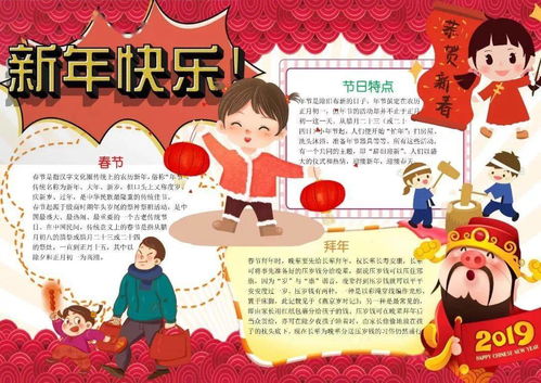 2022虎年春节手抄报精选16年级春节习作范文,请为孩子收藏
