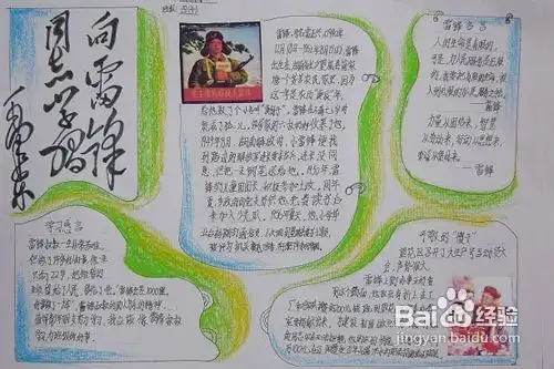 雷锋手抄报大全