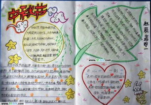 中秋节手抄报图片10张图片