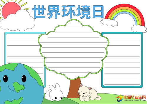世界环境日手抄报资料