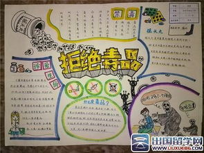有关禁毒的手抄报图片