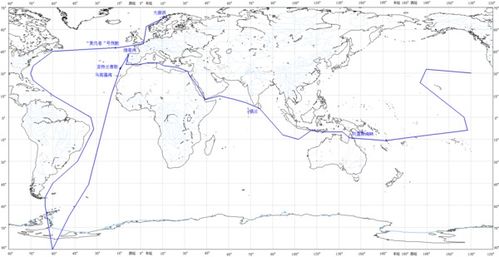 海底两万里鹦鹉螺号航行路线图