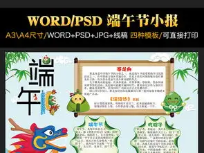 端午节小报传统文化习俗节日手抄报素材模板图片worddoc下载91.14mb端午节手抄报大全节日手抄报
