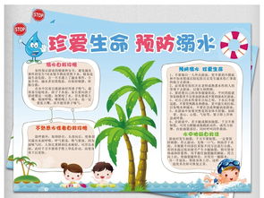 防溺水小报假期安全游泳安全电子手抄报图片素材worddoc模板下载50.97mb防溺水手抄报大全安全健康手抄报