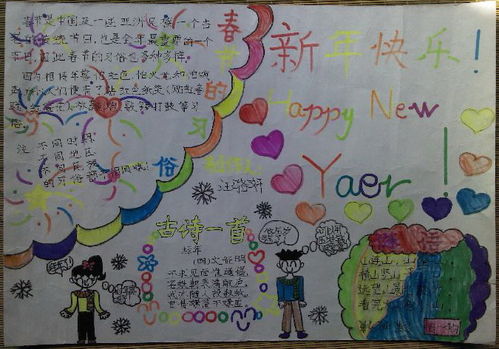 关于新年手抄报图片大全