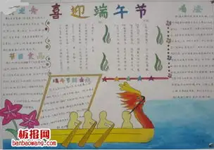 关于端午节手抄报图片
