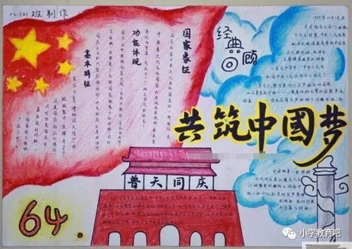 国庆手抄报不用愁最全的模板在这里美醉了