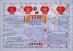 2016年精美元旦手抄报欣赏我就要有我的style