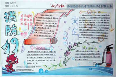 消防安全手抄报逃生注意事项