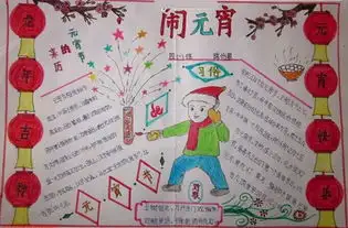 2016元宵节手抄报图片大全