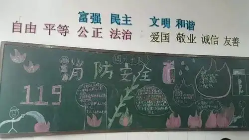 消防知识我学习安全意识记心间